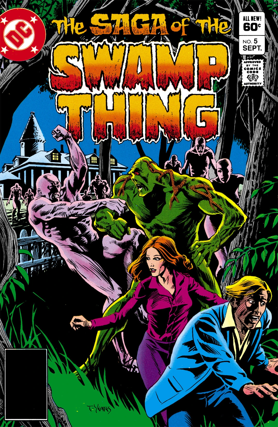 The Saga of the Swamp Thing #5 (DC, 1982 — Cover A) cover